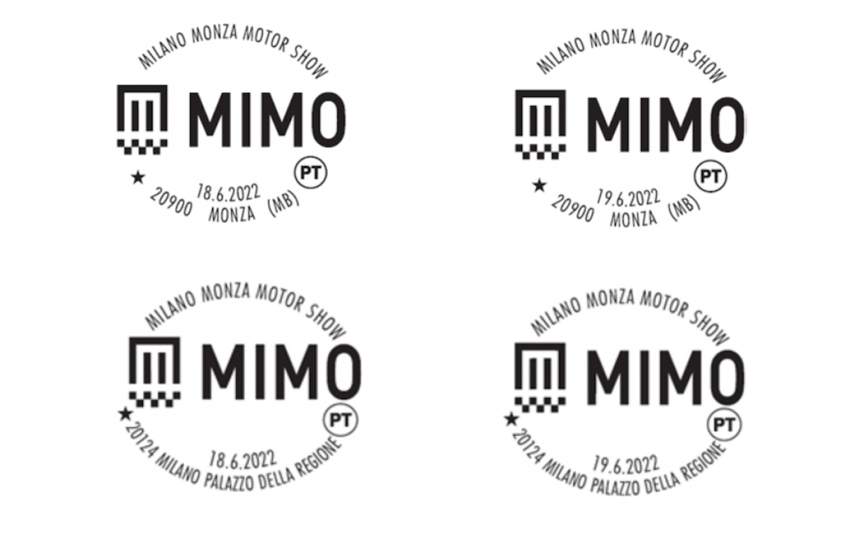 Cancellation postage stamps: Mimo special edition
